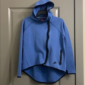 Nike side zip hoodie.  Size M